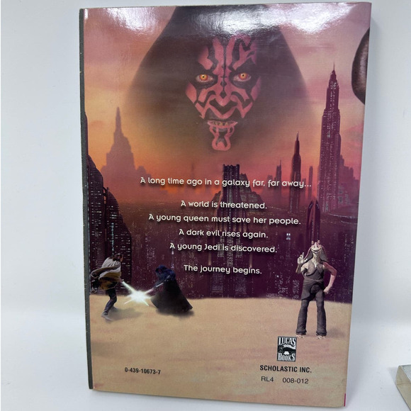 Star‎ Wars Episode 1 The Phantom Menace Scholastic Book by Patricia C. Wrede - Picture 6 of 9